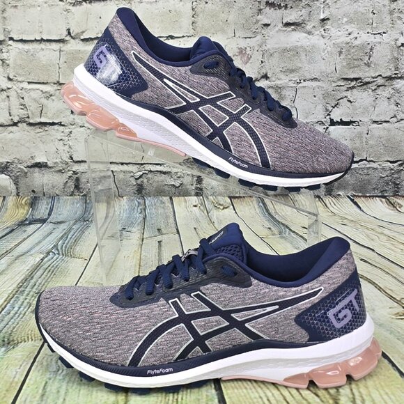 ASICS GT-1000 v9 Women’s Running Shoes Size 9.5 Watershed Rose Peacoat 1012A651 - Picture 2 of 9